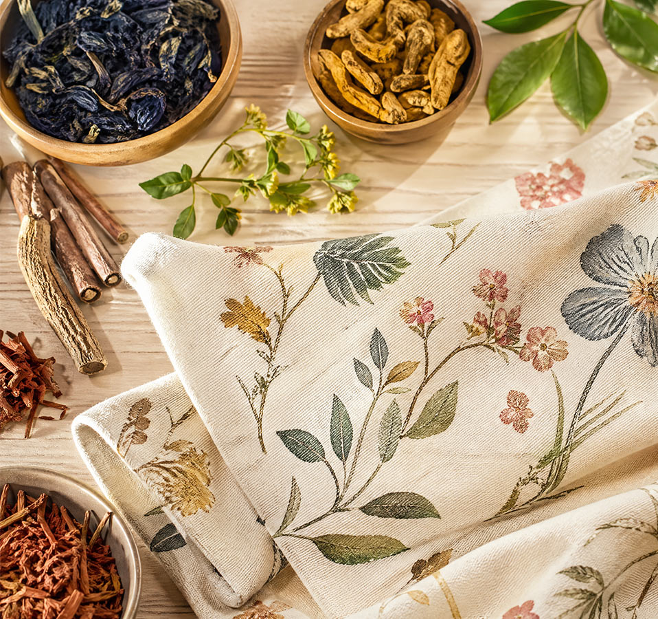 Natural environmentally friendly dyes
